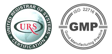 GMP and ISO certifications