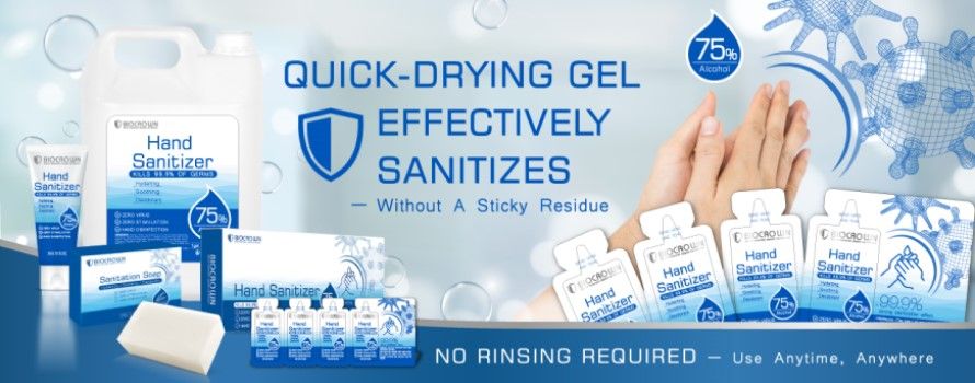 sanitizer gel _Biocrown collection