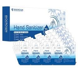 sanitizer gel _Biocrown sachet