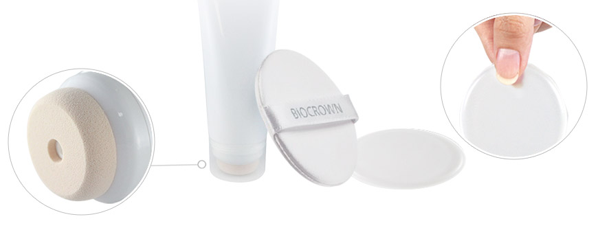 Pad in silicone per fondotinta cushion